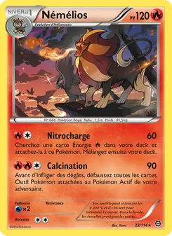 Carte Némélios 23/114 – Offensive Vapeur