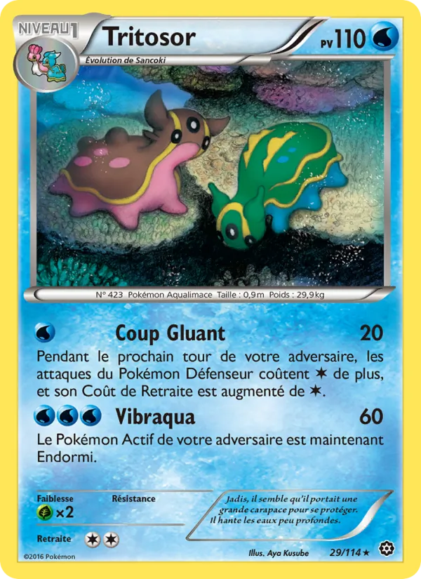 Carte Tritosor 29/114 – Offensive Vapeur