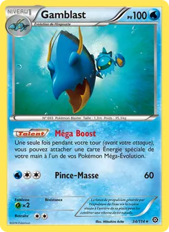 Carte Gamblast 34/114 – Offensive Vapeur