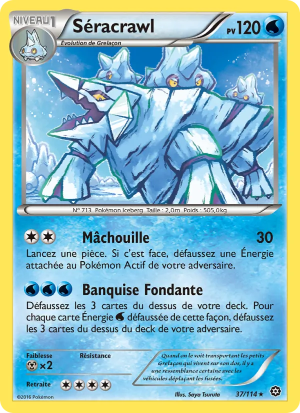 Carte Séracrawl 37/114 – Offensive Vapeur