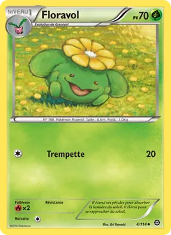 Carte Floravol 4/114 – Offensive Vapeur
