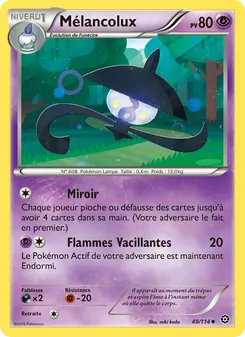 Carte Mélancolux 49/114 – Offensive Vapeur