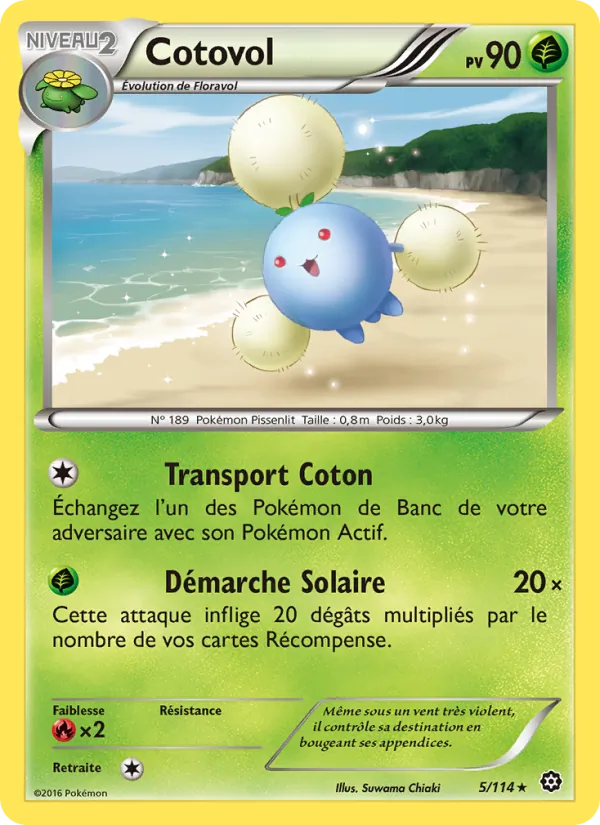 Carte Cotovol 5/114 – Offensive Vapeur