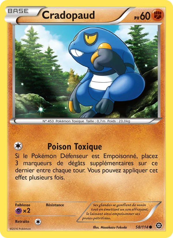 Carte Cradopaud 58/114 – Offensive Vapeur