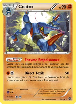Carte Coatox 59/114 – Offensive Vapeur