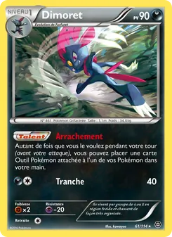 Carte Dimoret 61/114 – Offensive Vapeur