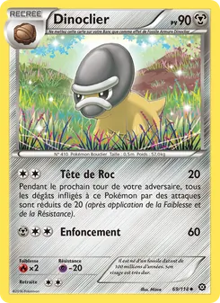Carte Dinoclier 69/114 – Offensive Vapeur