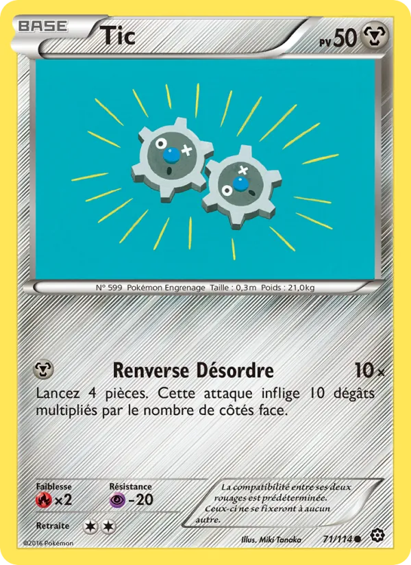 Carte Tic 71/114 – Offensive Vapeur