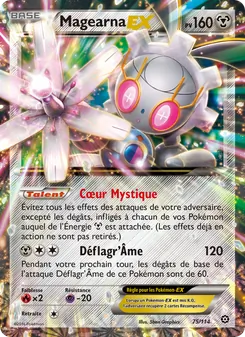 Carte Magearna EX 75/114 – Offensive Vapeur