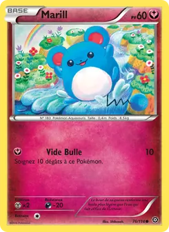 Carte Marill 76/114 – Offensive Vapeur
