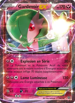 Carte Gardevoir EX 78/114 – Offensive Vapeur