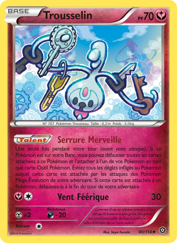 Carte Trousselin 80/114 – Offensive Vapeur