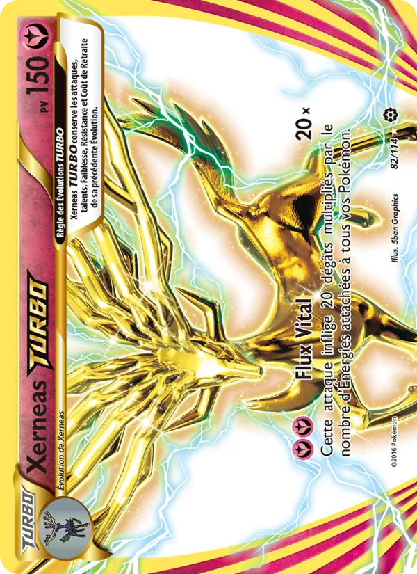 Carte Xerneas TURBO 82/114 – Offensive Vapeur