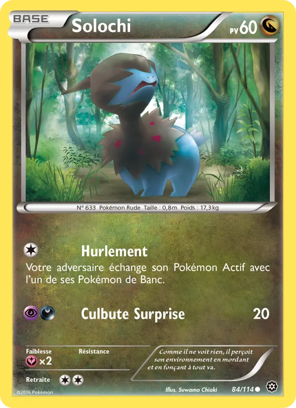 Carte Solochi 84/114 – Offensive Vapeur