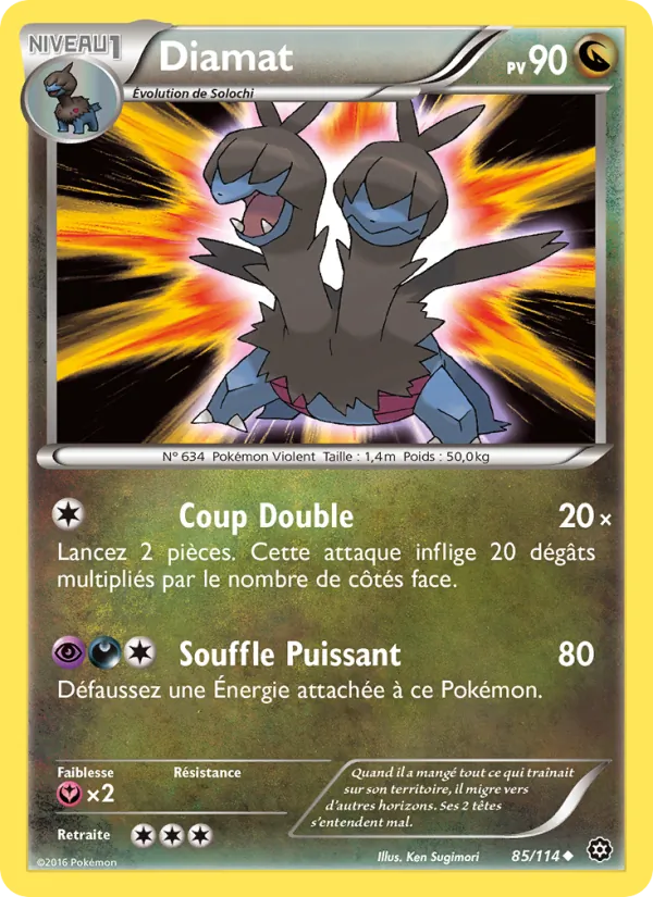 Carte Diamat 85/114 – Offensive Vapeur