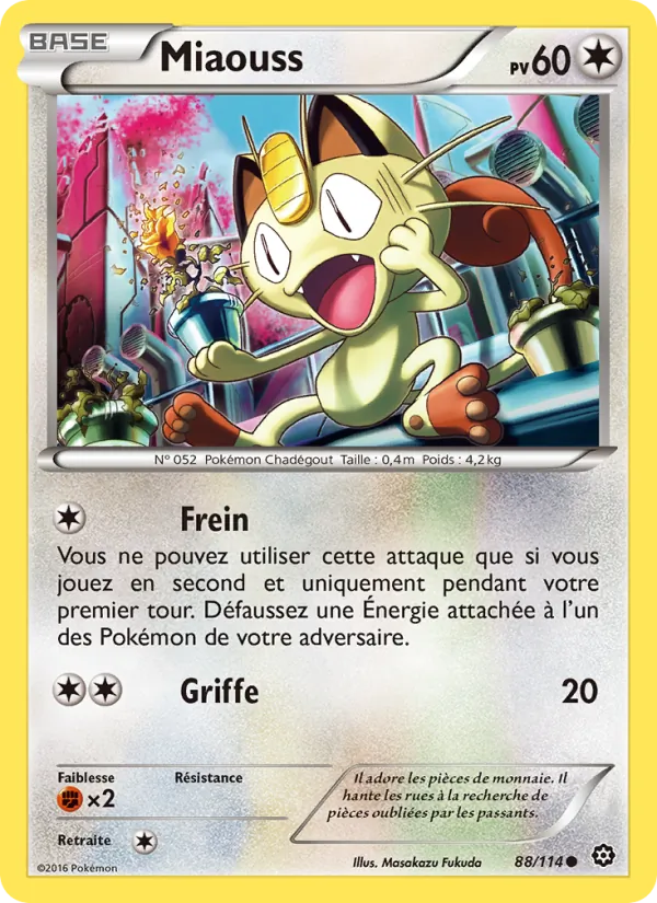 Carte Miaouss 88/114 – Offensive Vapeur
