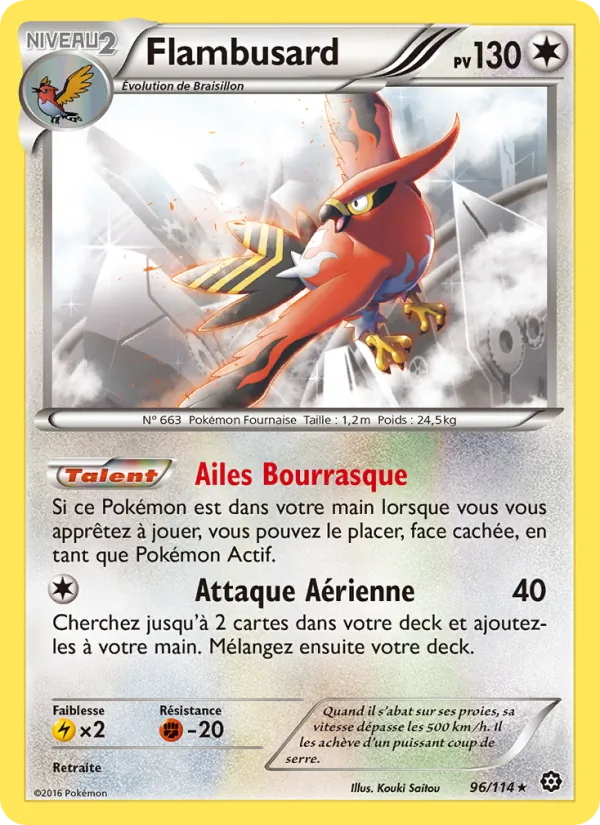 Carte Flambusard 96/114 – Offensive Vapeur