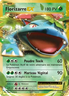 Carte Florizarre EX 1/108 – Évolutions