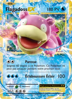 Carte Flagadoss EX 26/108 – Évolutions