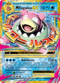 Carte M-Flagadoss EX 27/108 – Évolutions