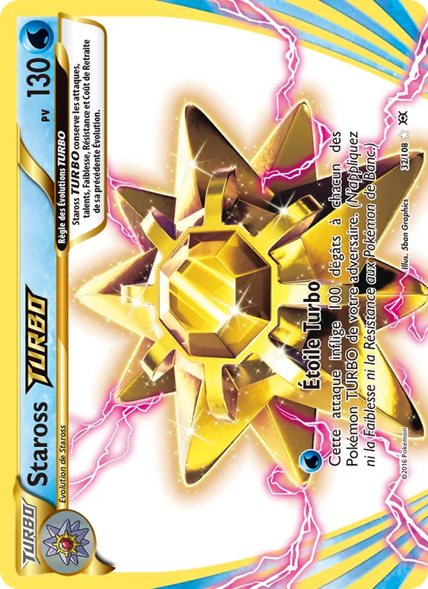 Carte Staross TURBO 32/108 – Évolutions