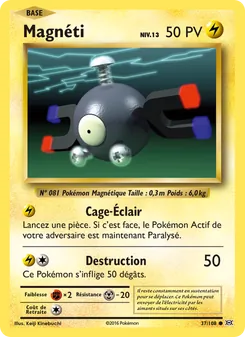 Carte Magnéti 37/108 – Évolutions