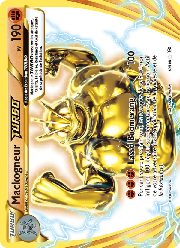 Carte Mackogneur TURBO 60/108 – Évolutions