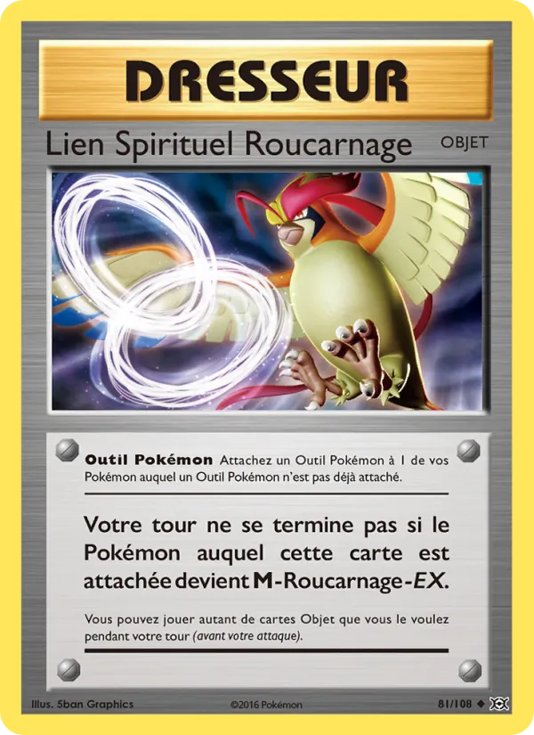 Carte Lien Spirituel Roucarnage 81/108 – Évolutions