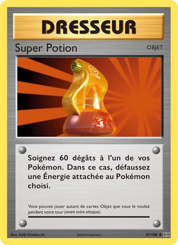 Carte Super Potion 87/108 – Évolutions