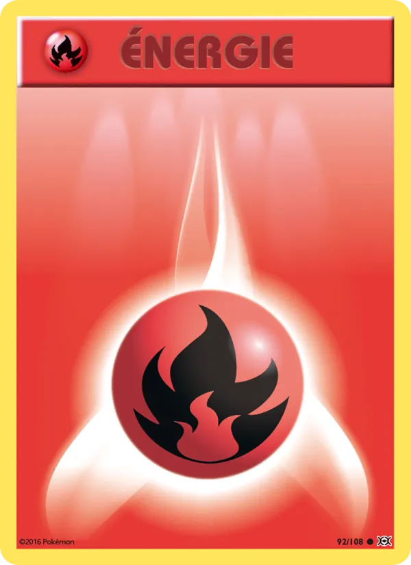 Carte Énergie Feu 92/108 – Évolutions