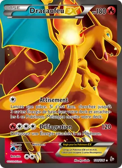 Carte Dracaufeu EX 100/106 – Étincelles