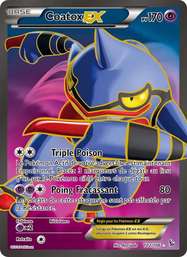 Carte Coatox EX 102/106 – Étincelles