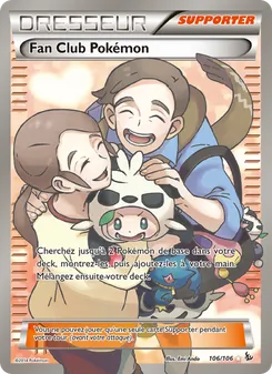Carte Fan Club Pokémon 106/106 – Étincelles