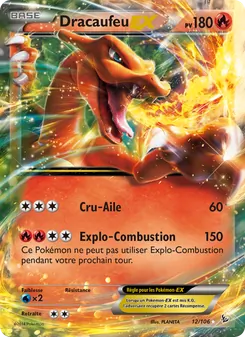 Carte Dracaufeu EX 12/106 – Étincelles