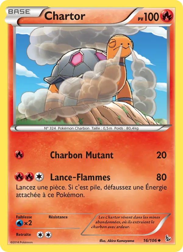 Carte Chartor 16/106 – Étincelles