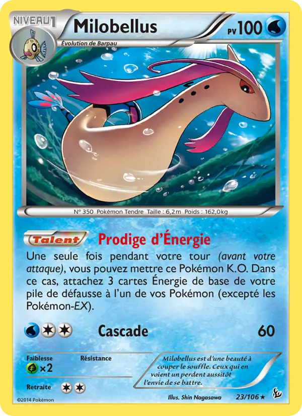 Carte Milobellus 23/106 – Étincelles