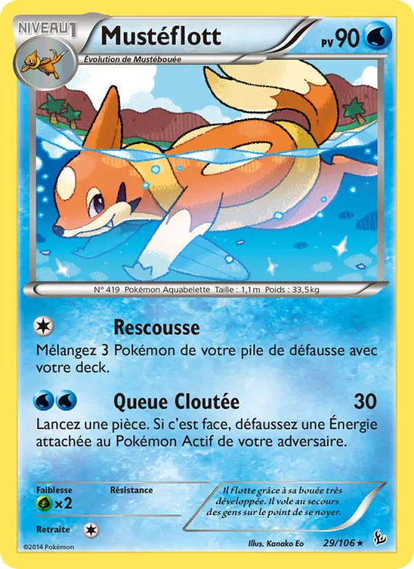 Carte Mustéflott 29/106 – Étincelles