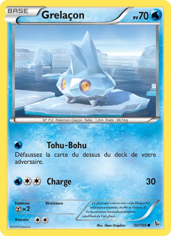 Carte Grelaçon 30/106 – Étincelles