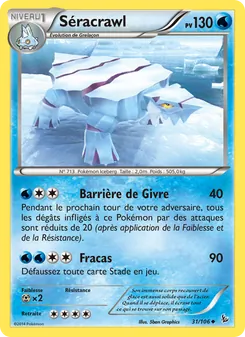 Carte Séracrawl 31/106 – Étincelles