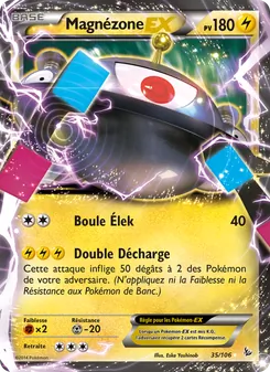 Carte Magnézone EX 35/106 – Étincelles