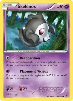 Carte Skelénox 38/106 – Étincelles