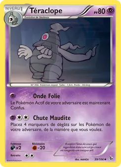 Carte Téraclope 39/106 – Étincelles