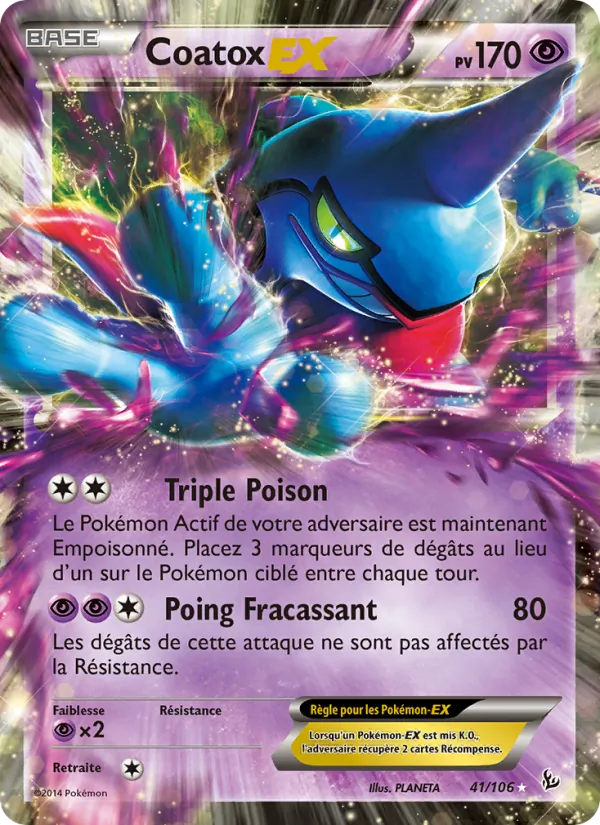 Carte Coatox EX 41/106 – Étincelles