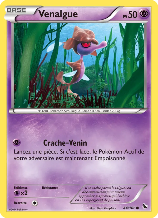 Carte Venalgue 44/106 – Étincelles