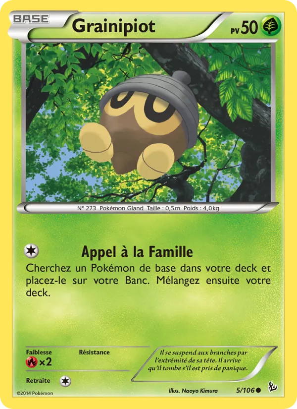 Carte Grainipiot 5/106 – Étincelles