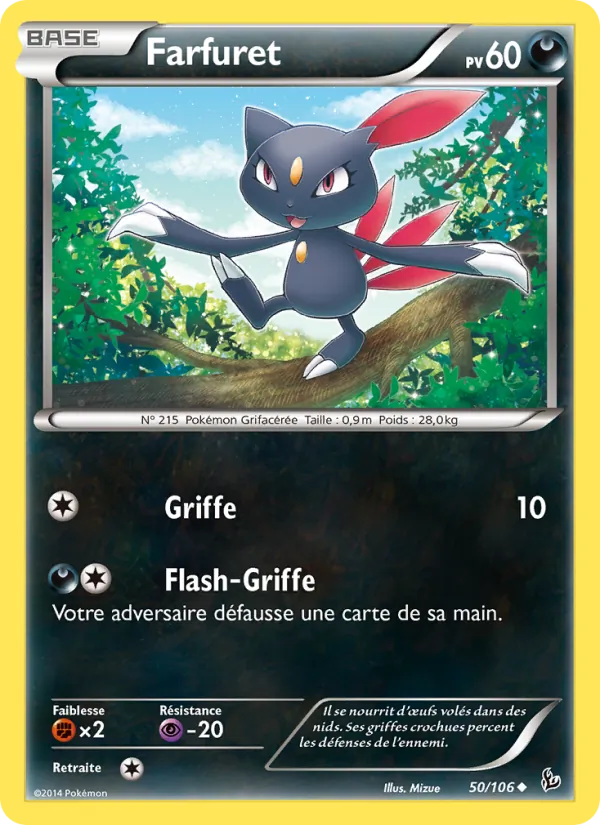 Carte Farfuret 50/106 – Étincelles