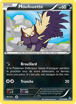 Carte Moufouette 53/106 – Étincelles