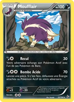 Carte Moufflair 55/106 – Étincelles