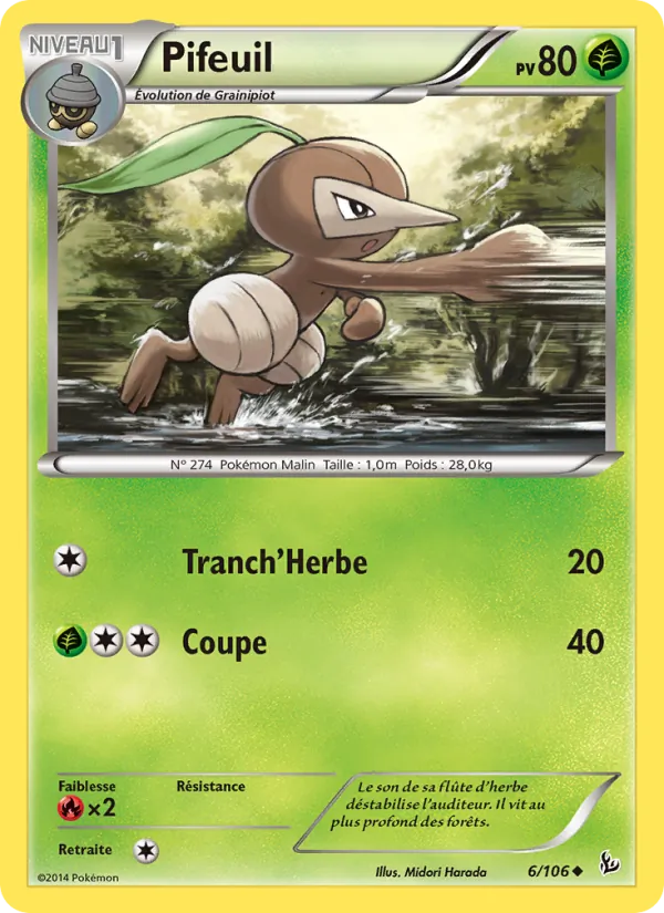 Carte Pifeuil 6/106 – Étincelles