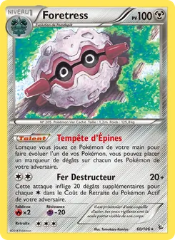 Carte Foretress 60/106 – Étincelles